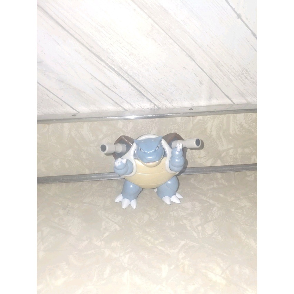 Pokemon Blastoise Battle Figure Deluxe WCT Wicked Cool Toys 3.5" Incomplete